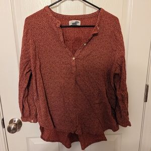 Women's quarter sleeve tunic